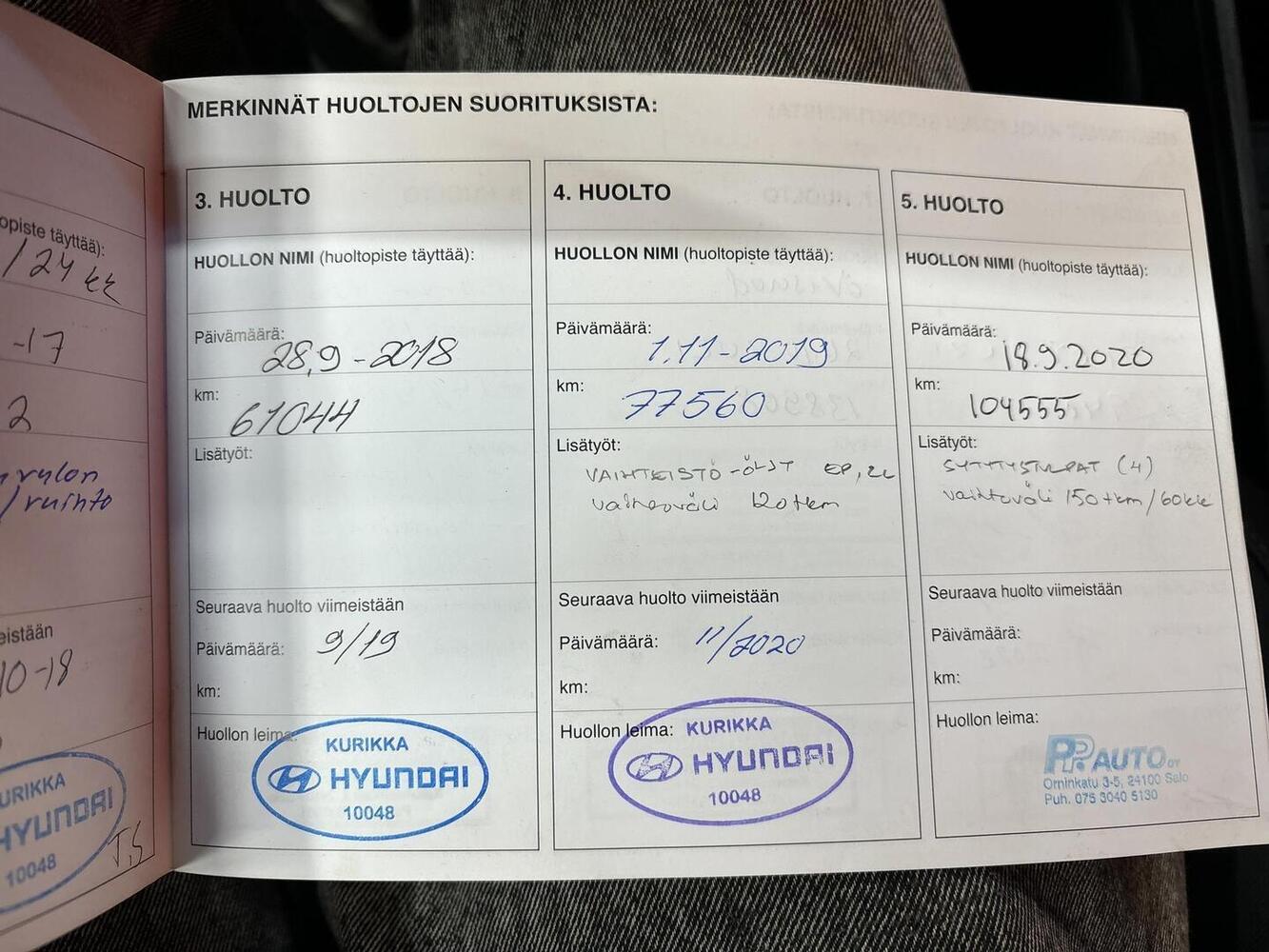Hyundai Tucson vaihtoauto