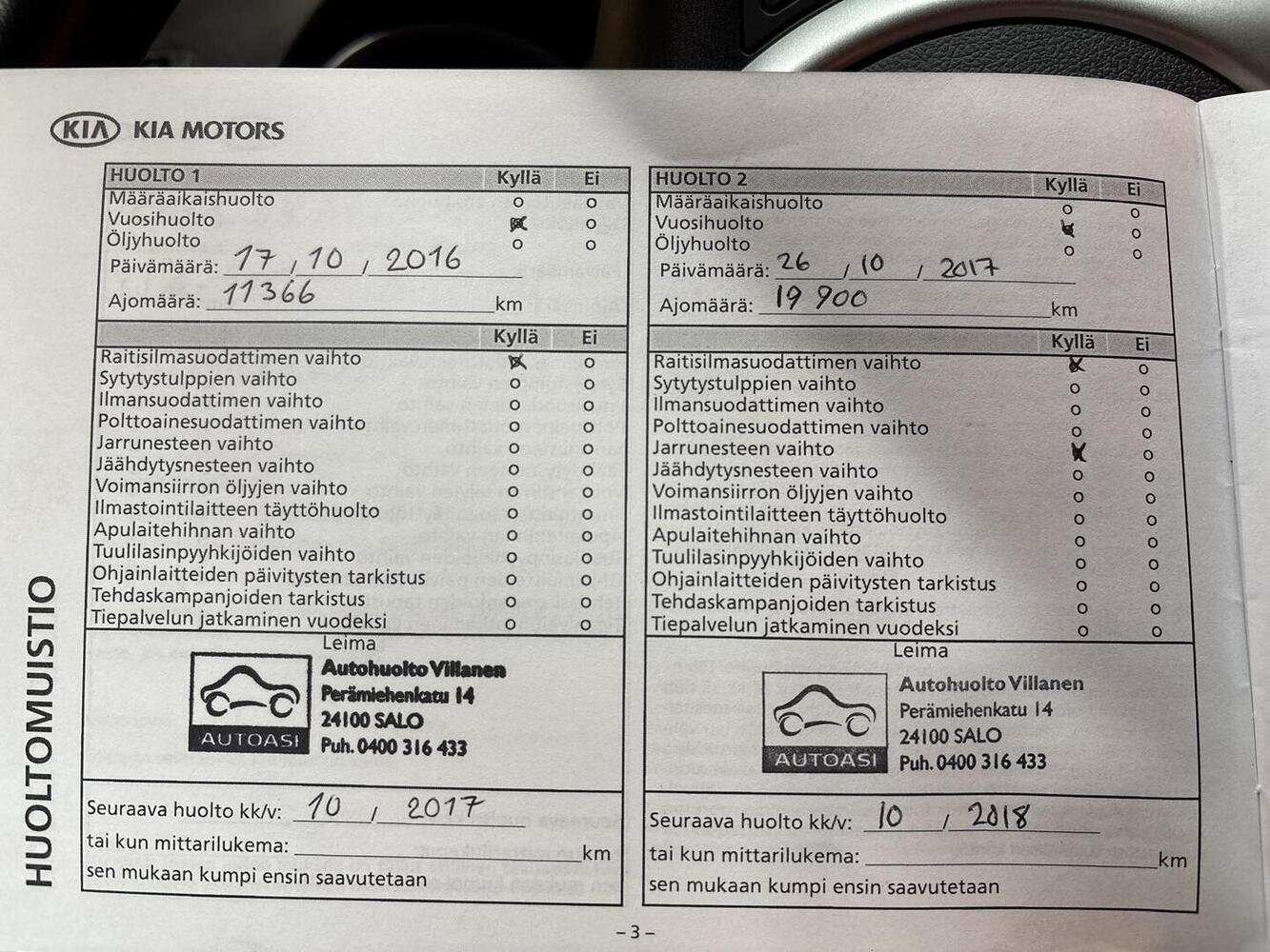 Kia Venga vaihtoauto