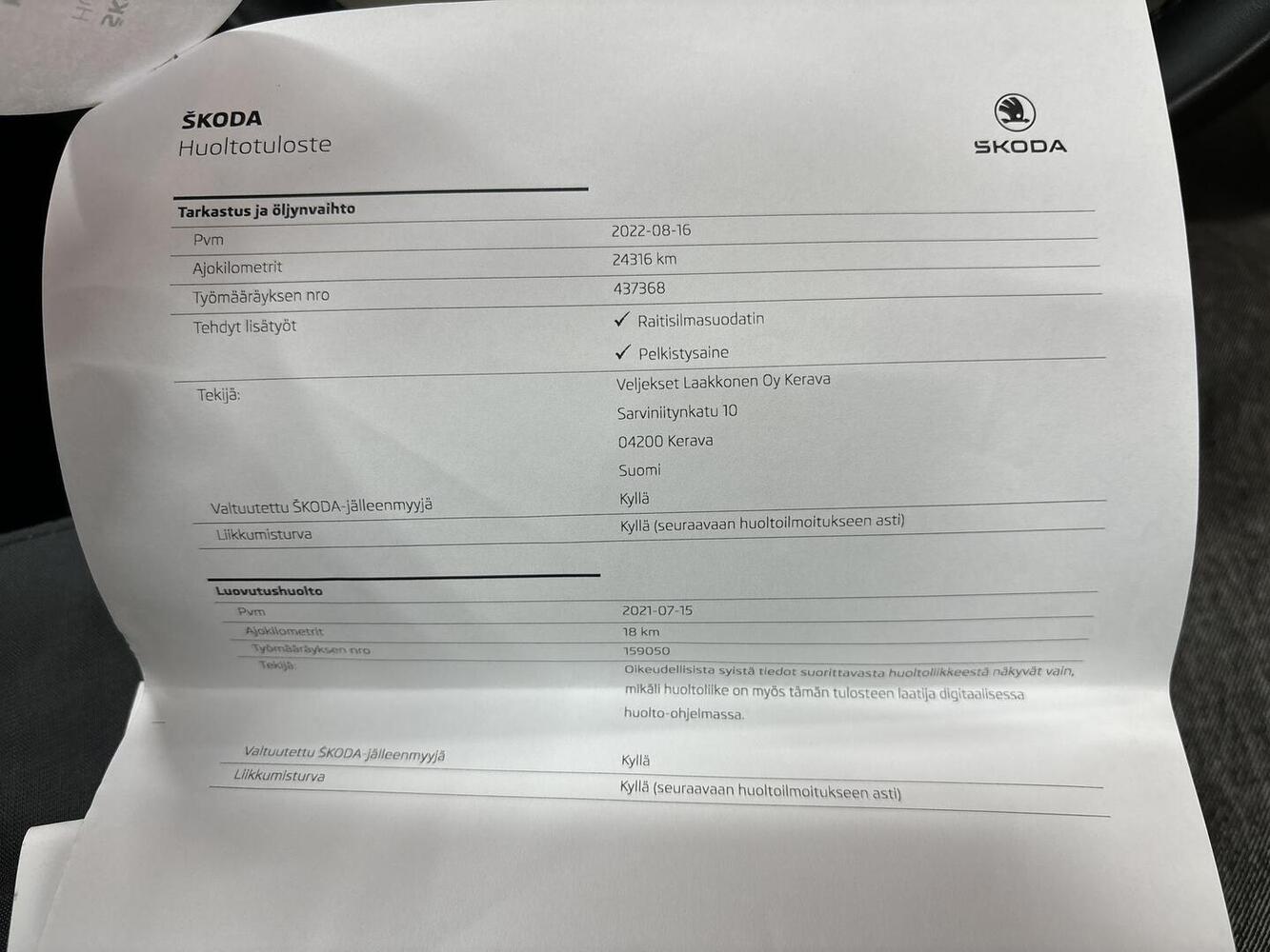Skoda Kodiaq vaihtoauto