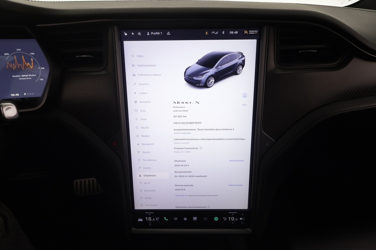 Tesla Model X vaihtoauto