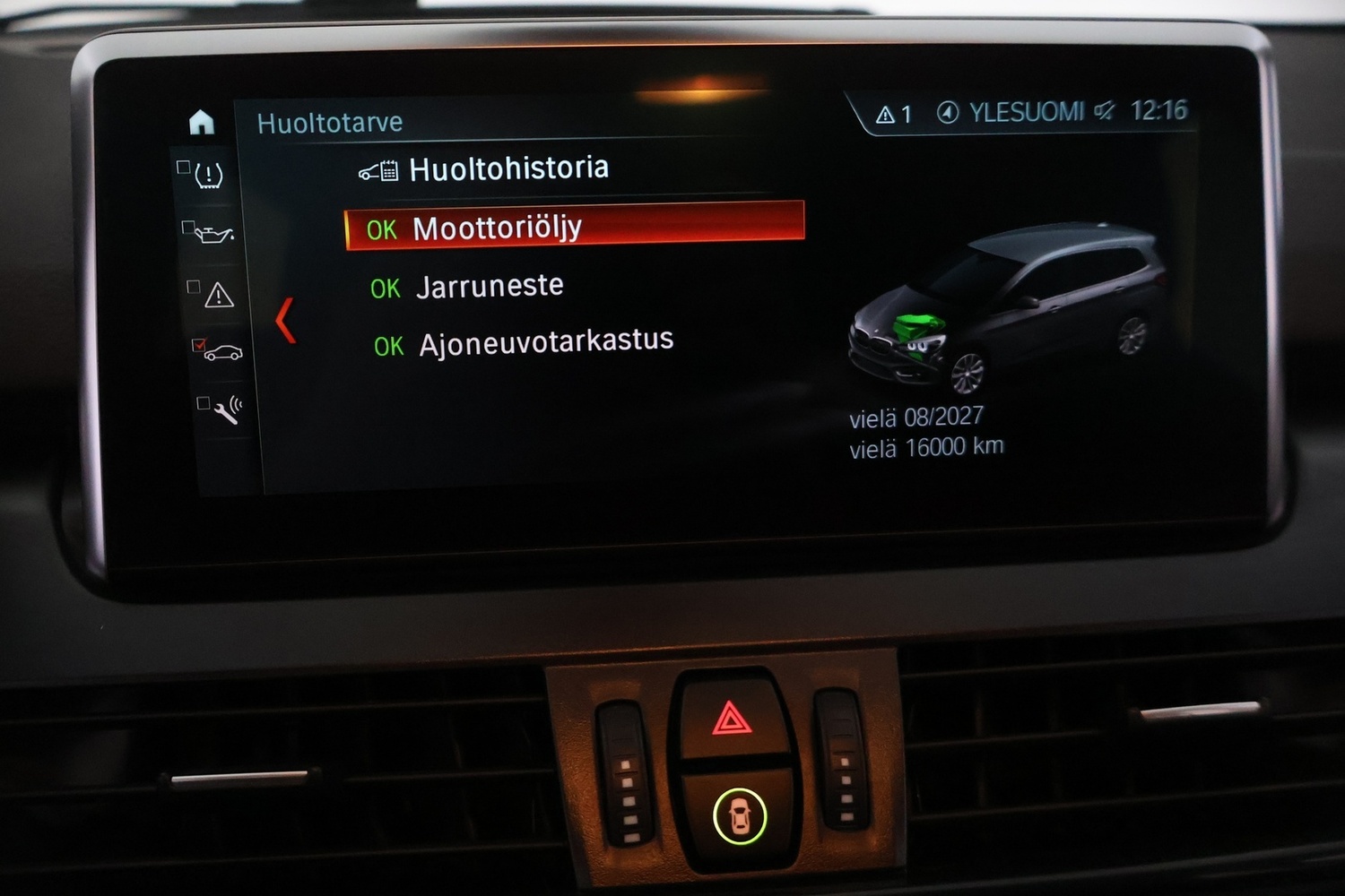 BMW 216 vaihtoauto