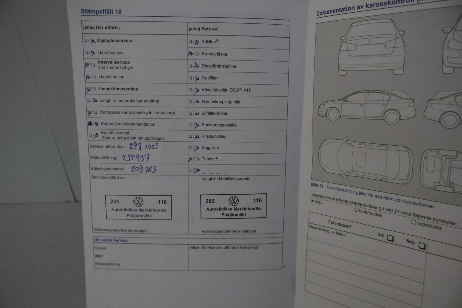 Volkswagen Passat vaihtoauto