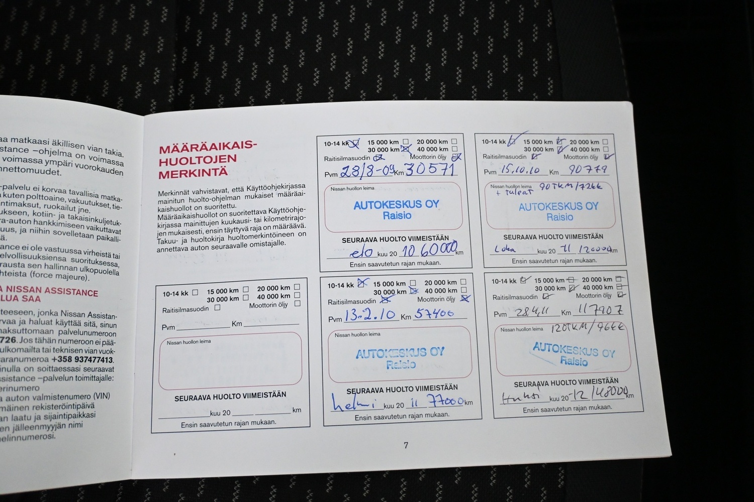 Nissan Qashqai+2 vaihtoauto