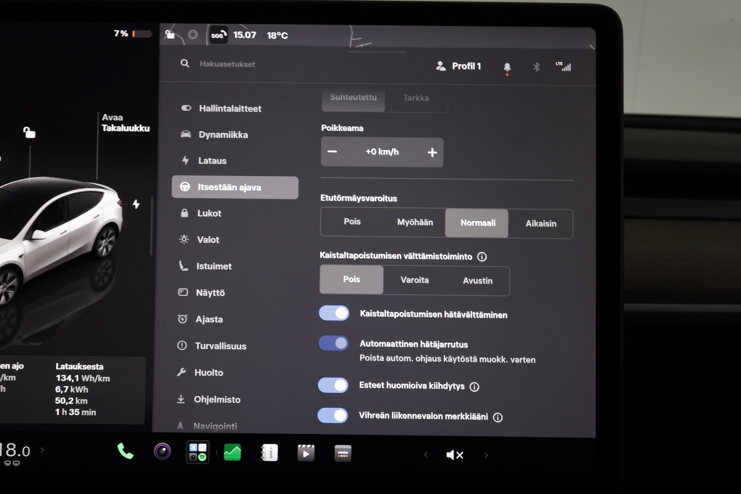 Tesla Model Y vaihtoauto