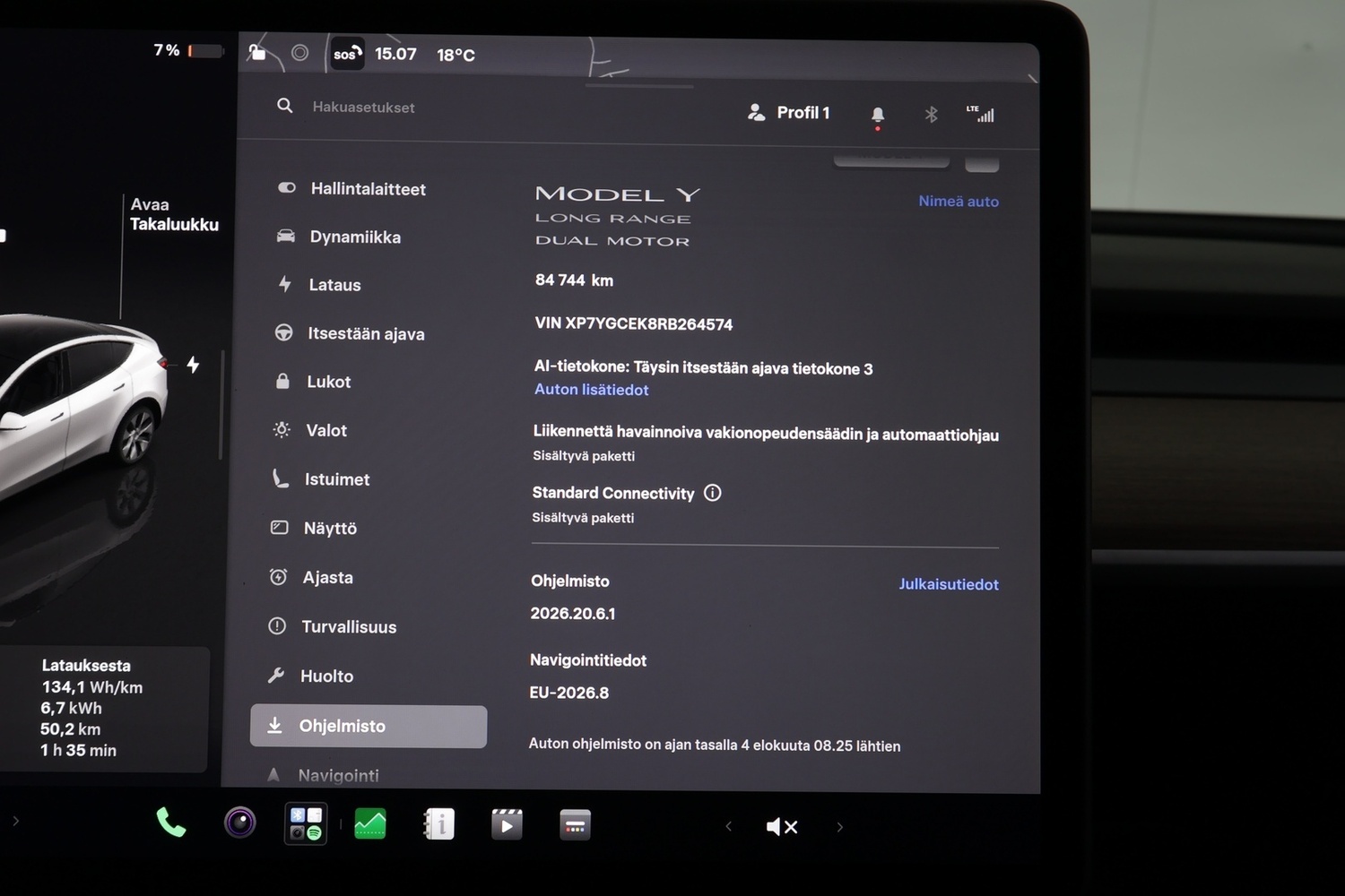 Tesla Model Y vaihtoauto