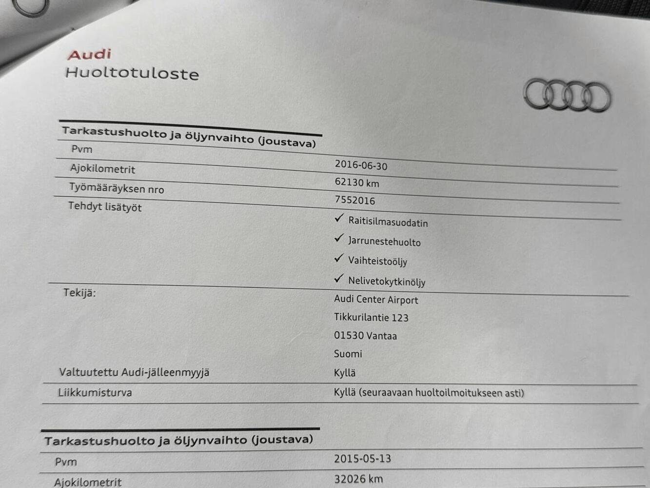 Audi A3 vaihtoauto