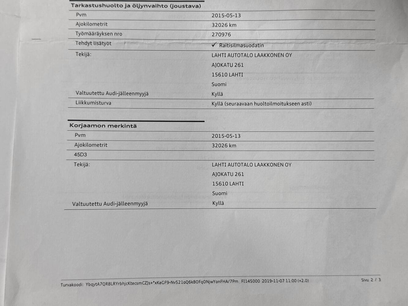 Audi A3 vaihtoauto