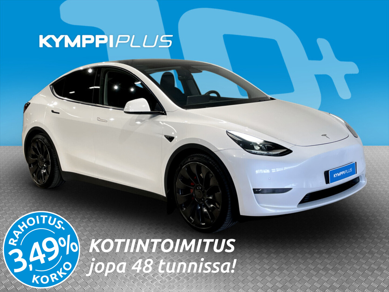 Tesla Model Y vaihtoauto