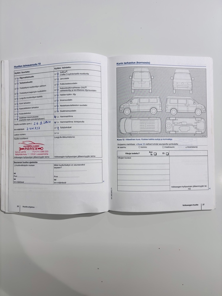 Volkswagen Caravelle vaihtoauto