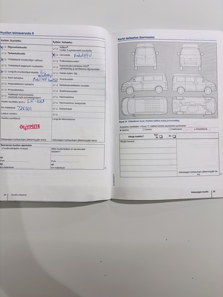 Volkswagen Caravelle vaihtoauto