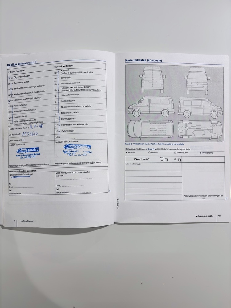 Volkswagen Caravelle vaihtoauto