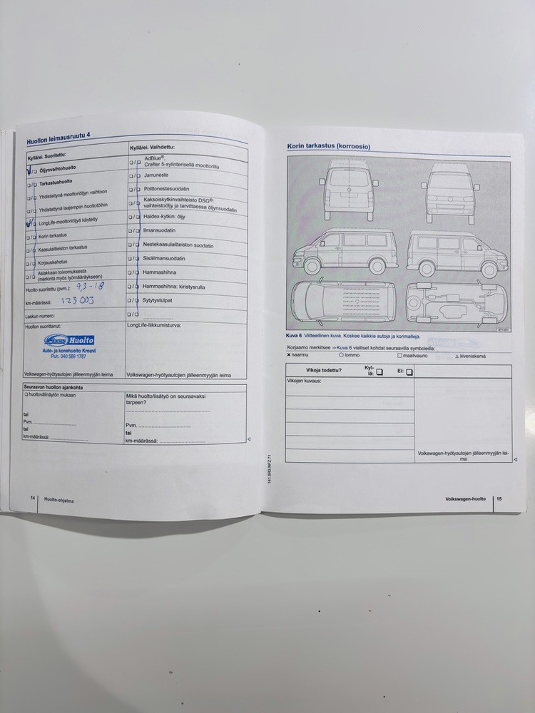 Volkswagen Caravelle vaihtoauto