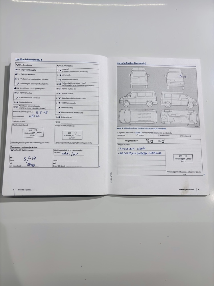 Volkswagen Caravelle vaihtoauto