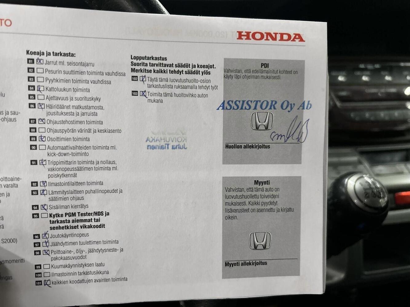Honda Fr-V vaihtoauto