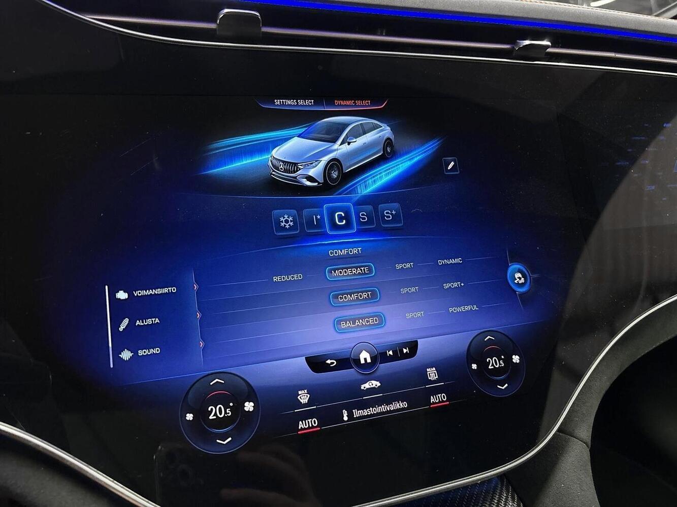 Mercedes-Benz EQE vaihtoauto