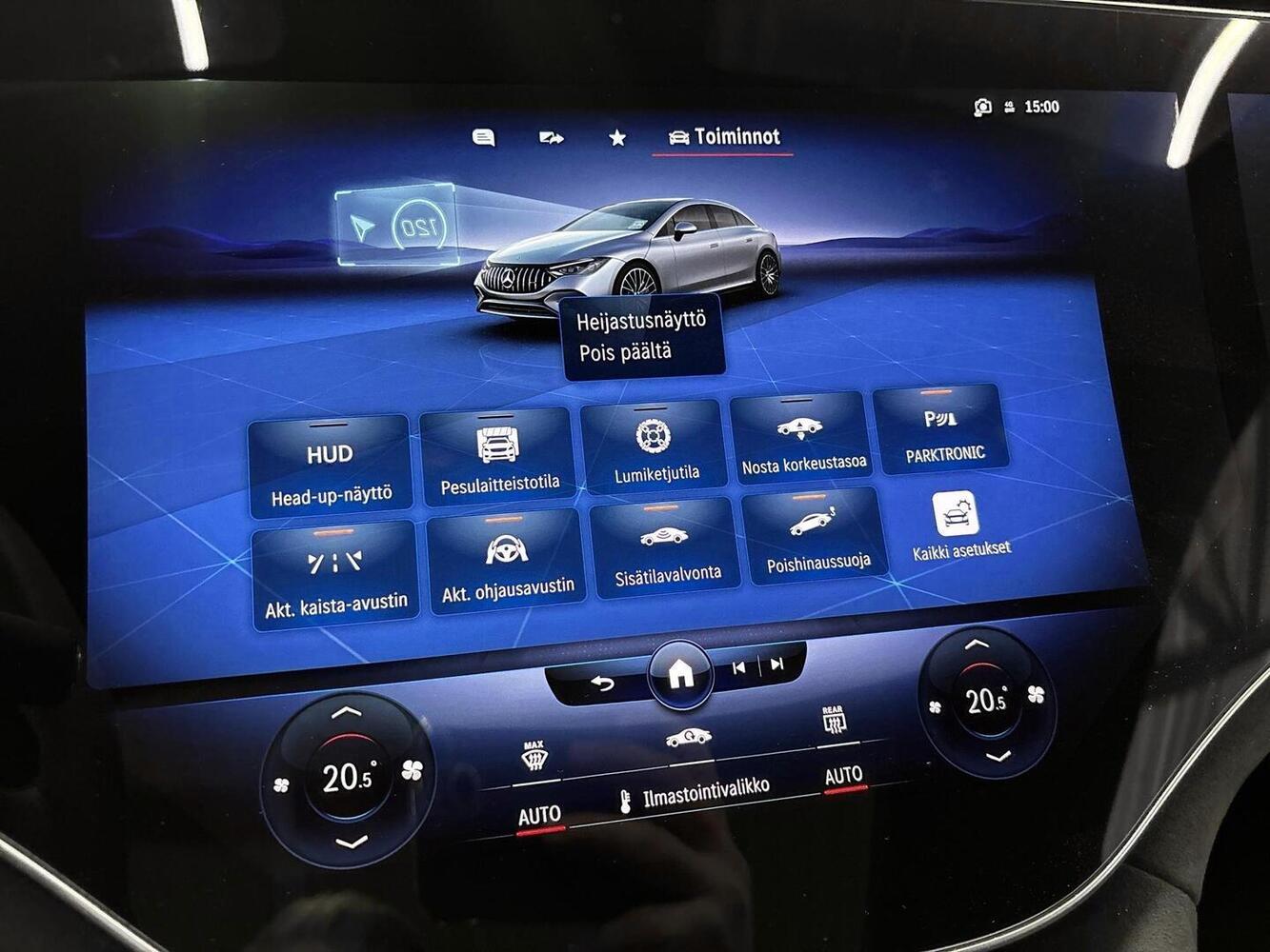 Mercedes-Benz EQE vaihtoauto