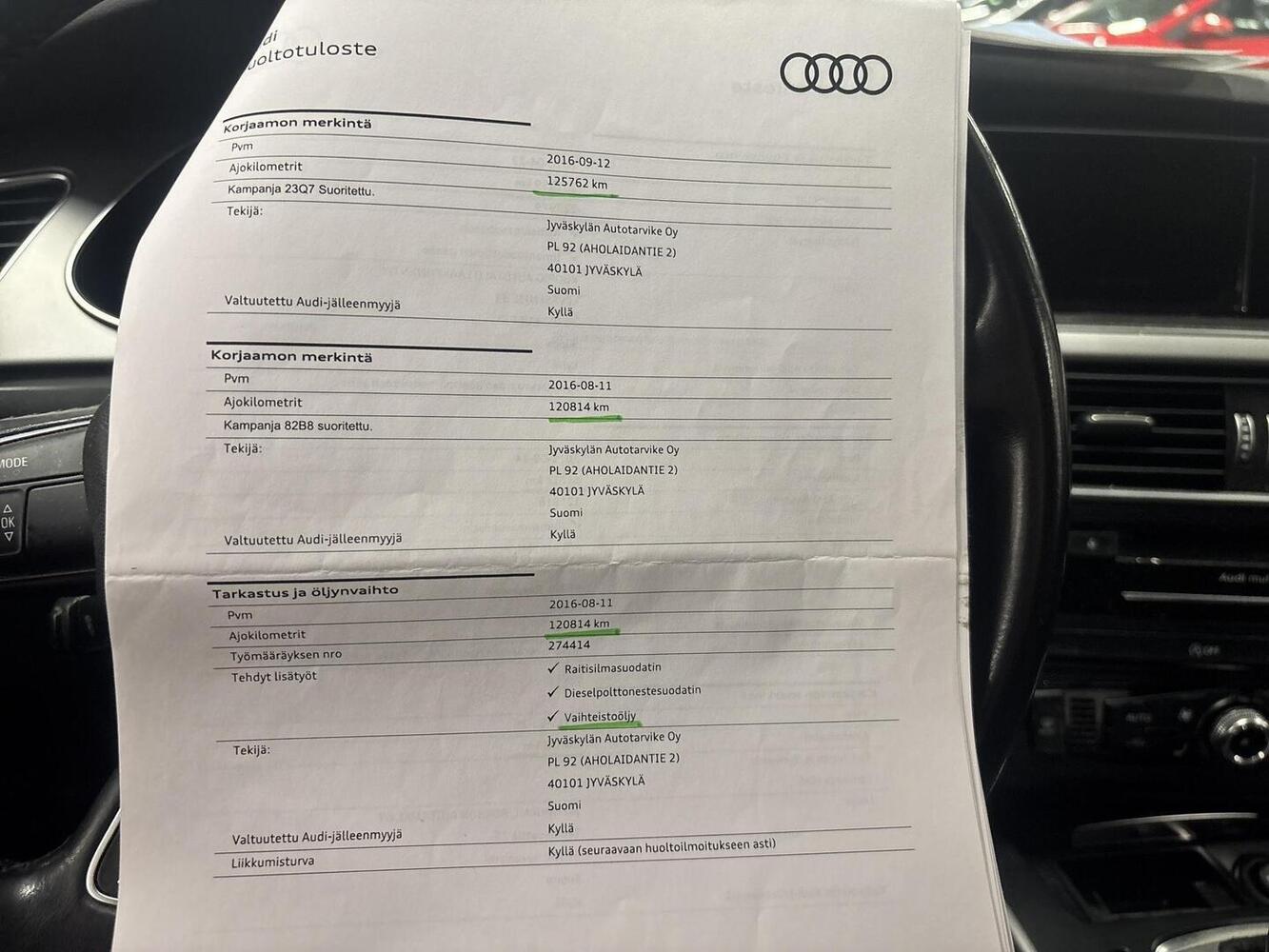 Audi A4 vaihtoauto