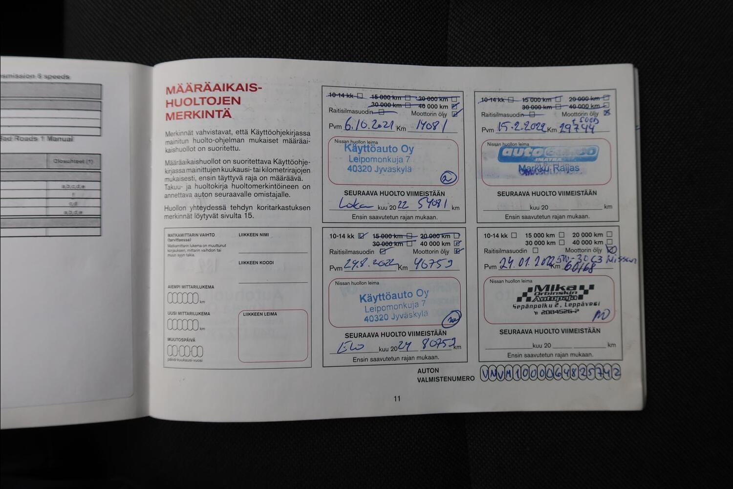 Nissan NV400 vaihtoauto