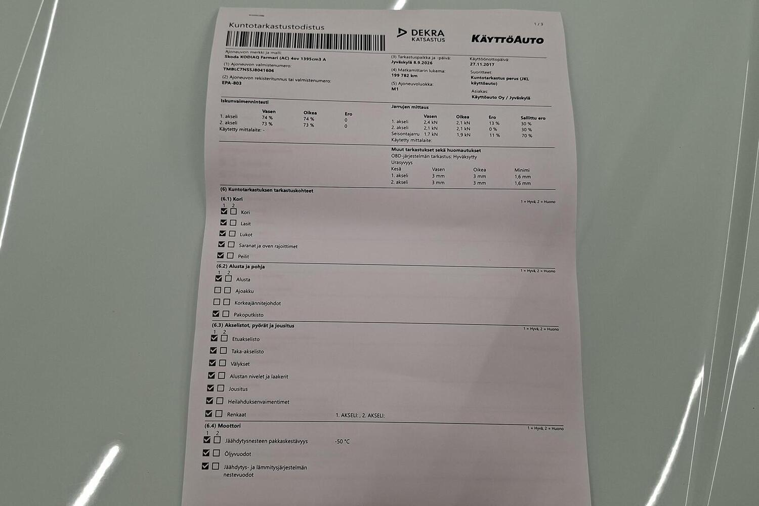 Skoda Kodiaq vaihtoauto