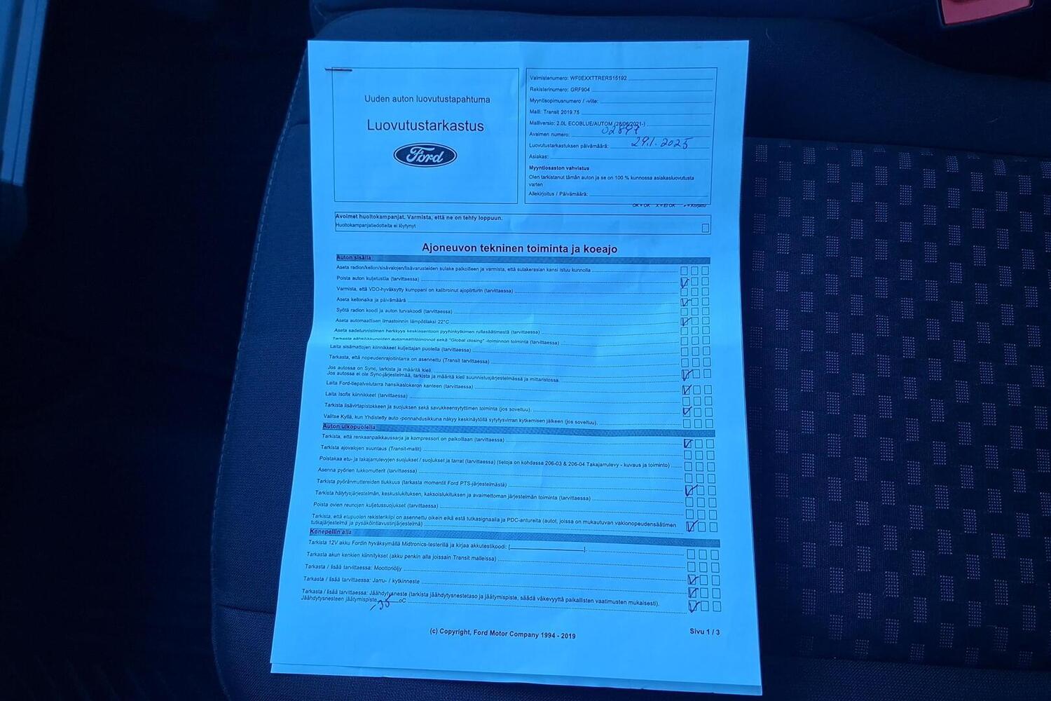Ford Transit vaihtoauto