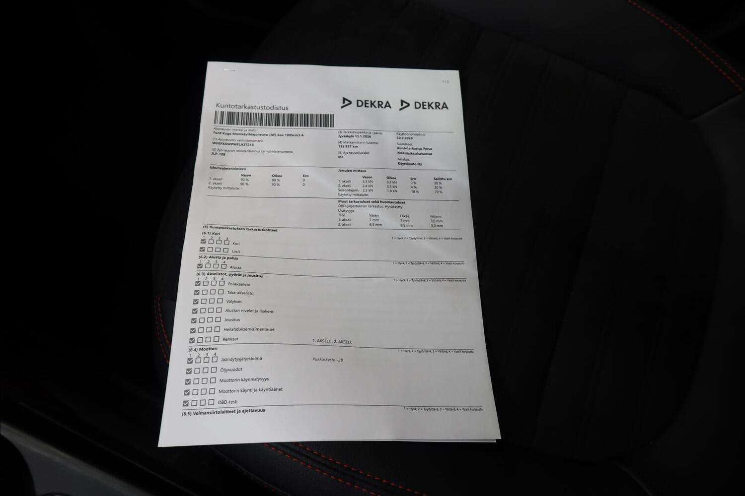 Ford Kuga vaihtoauto