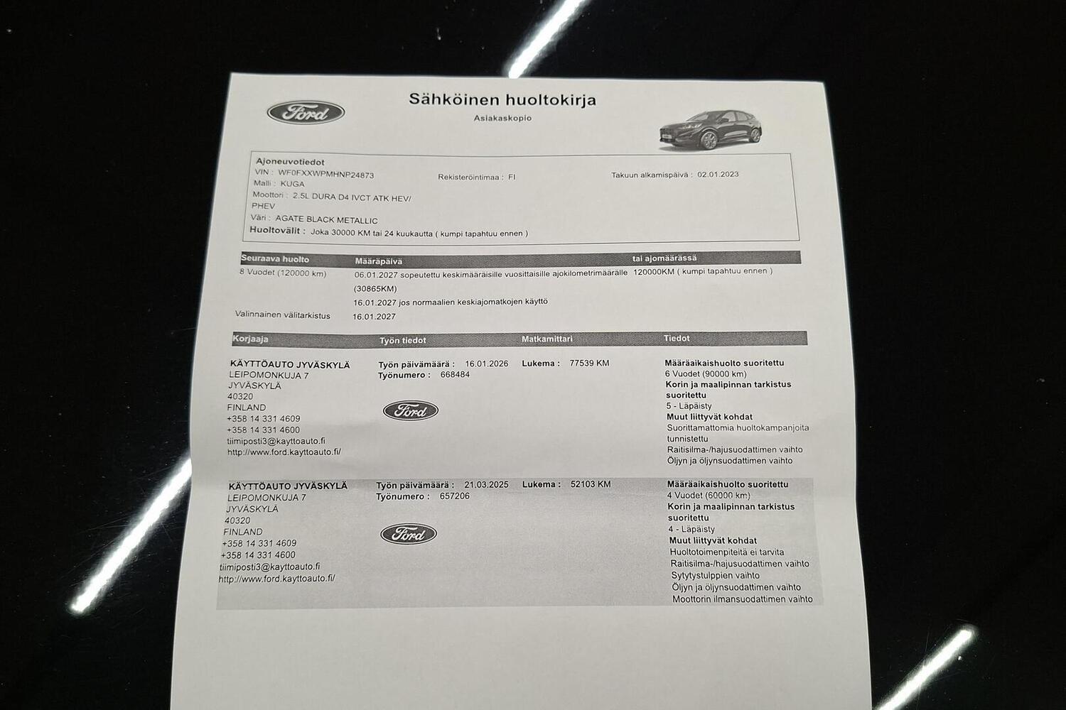 Ford Kuga vaihtoauto