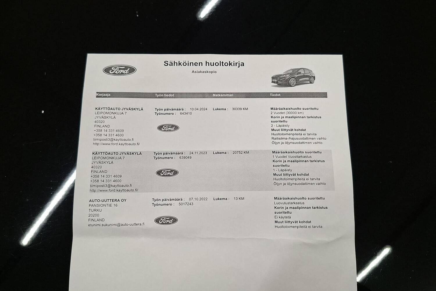 Ford Kuga vaihtoauto