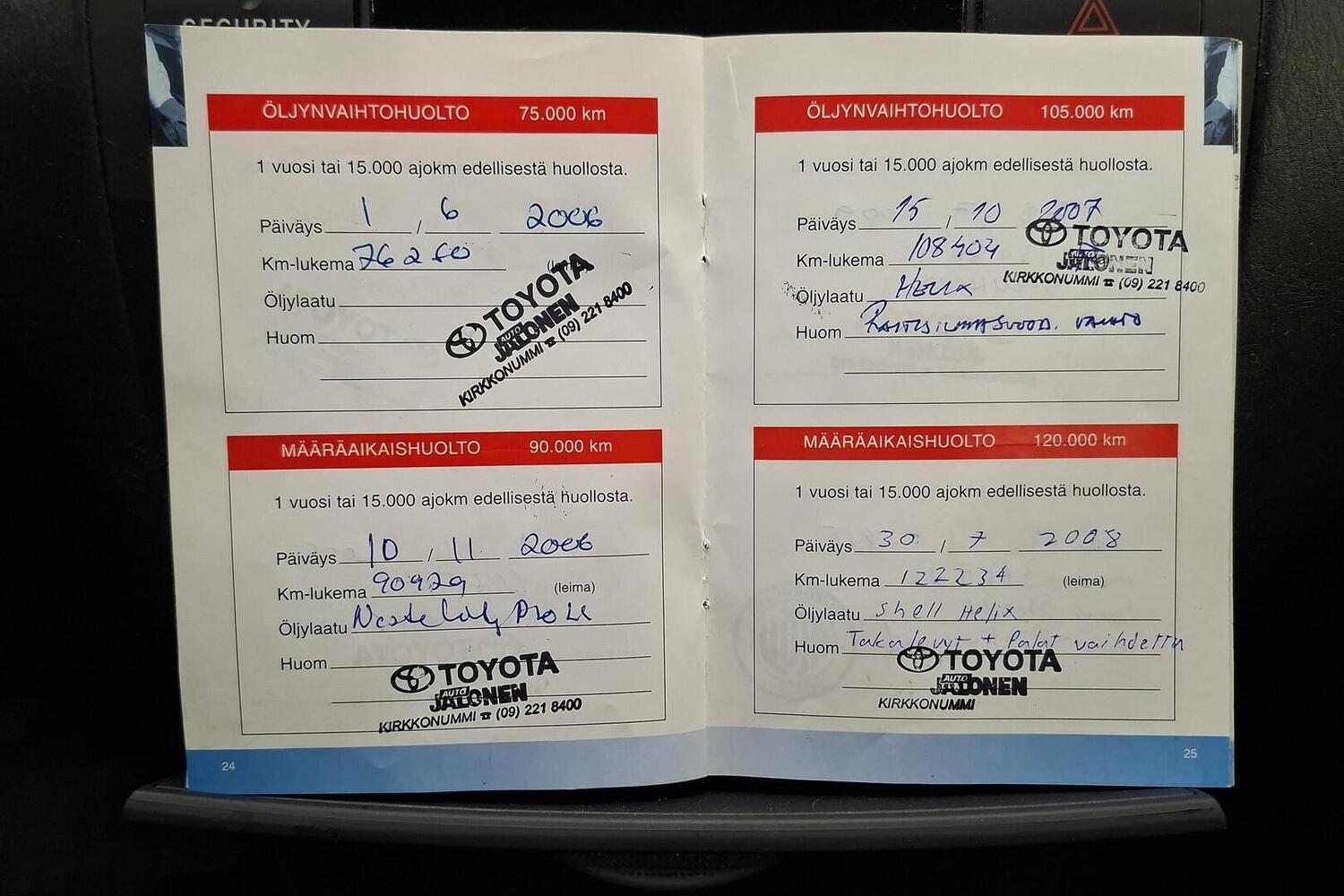 Toyota Corolla vaihtoauto
