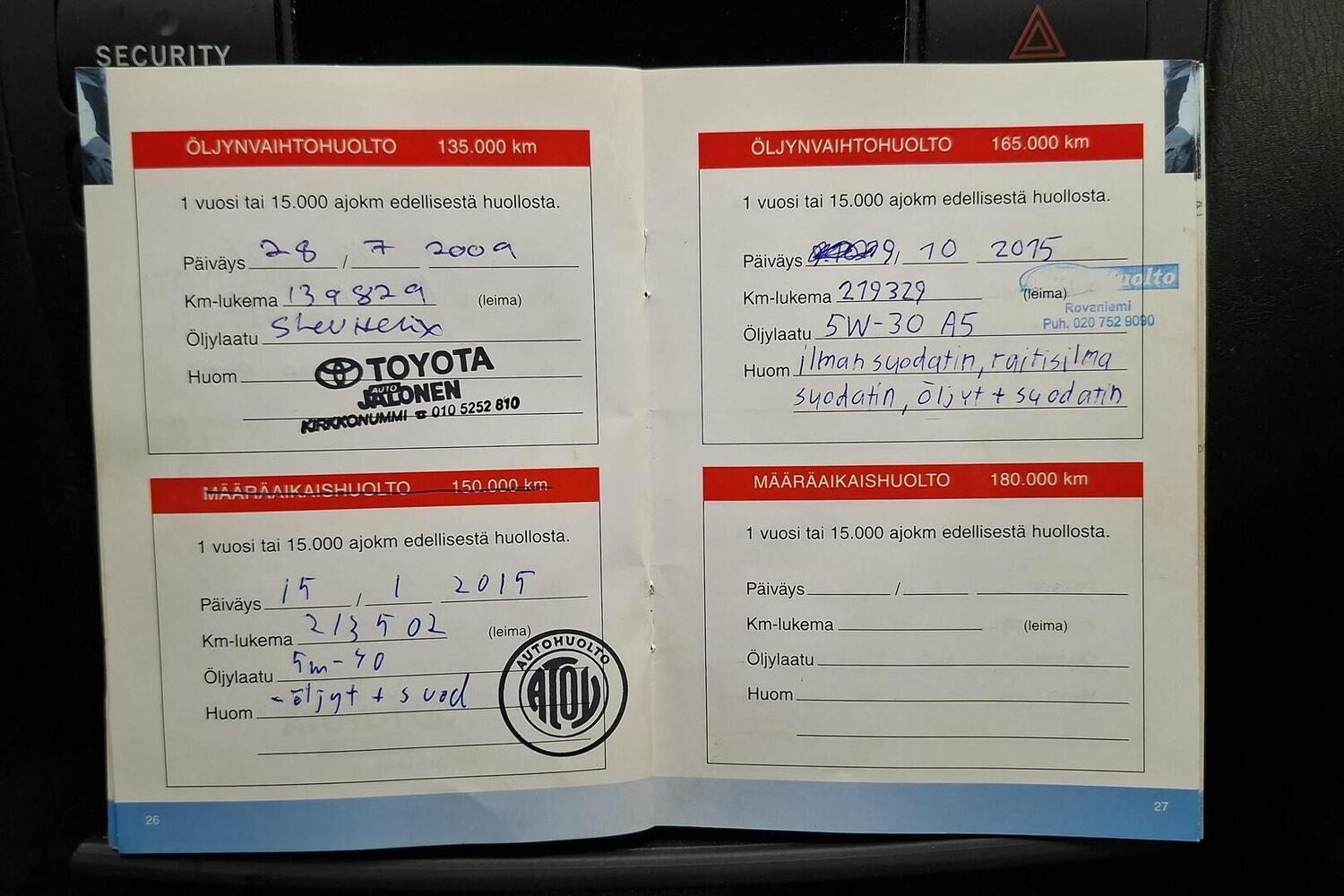 Toyota Corolla vaihtoauto