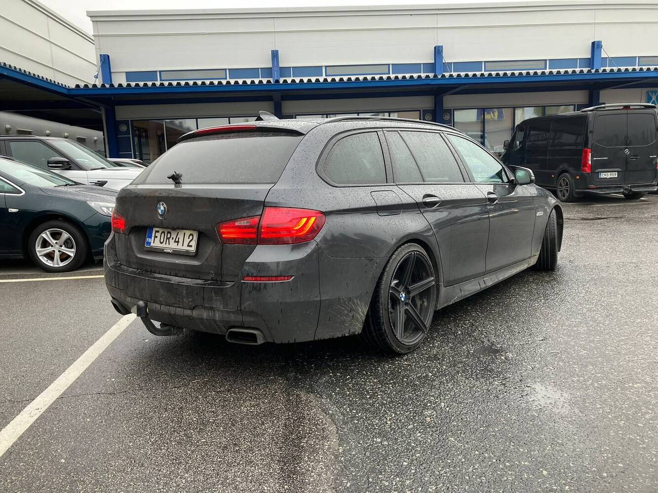BMW M550d vaihtoauto