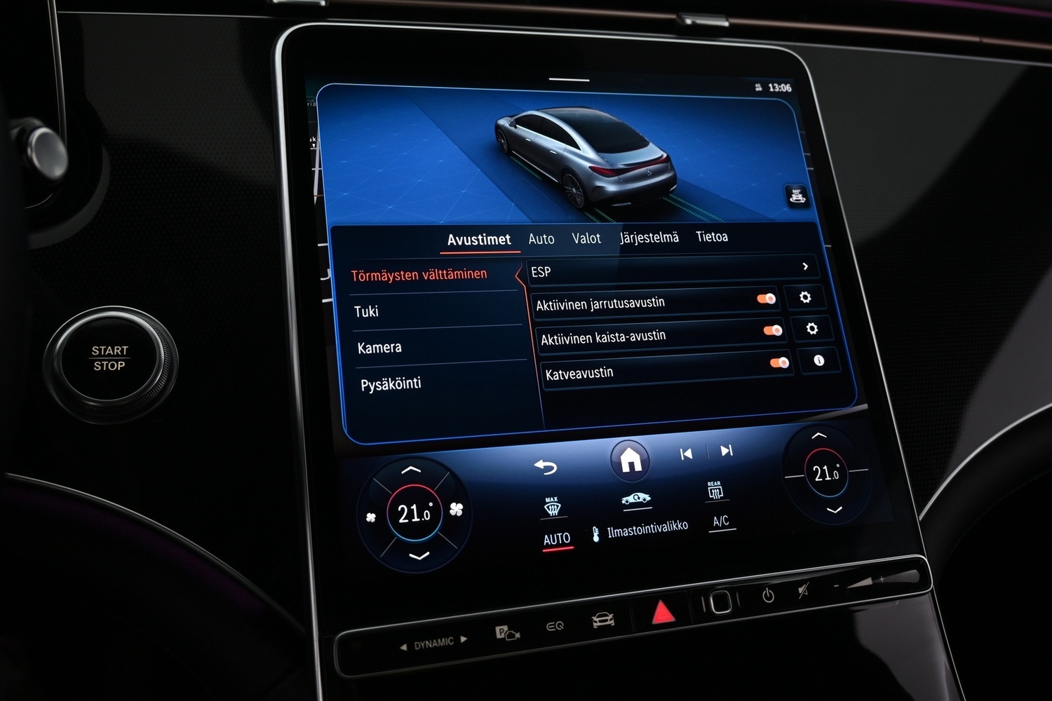 Mercedes-Benz EQE vaihtoauto