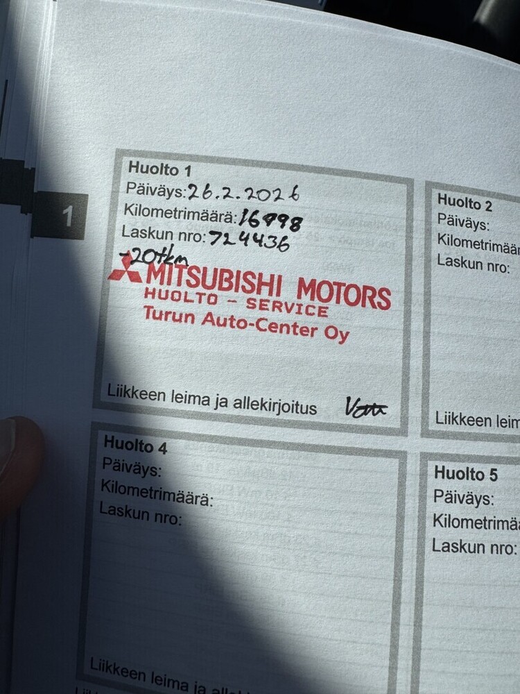 Mitsubishi Outlander vaihtoauto