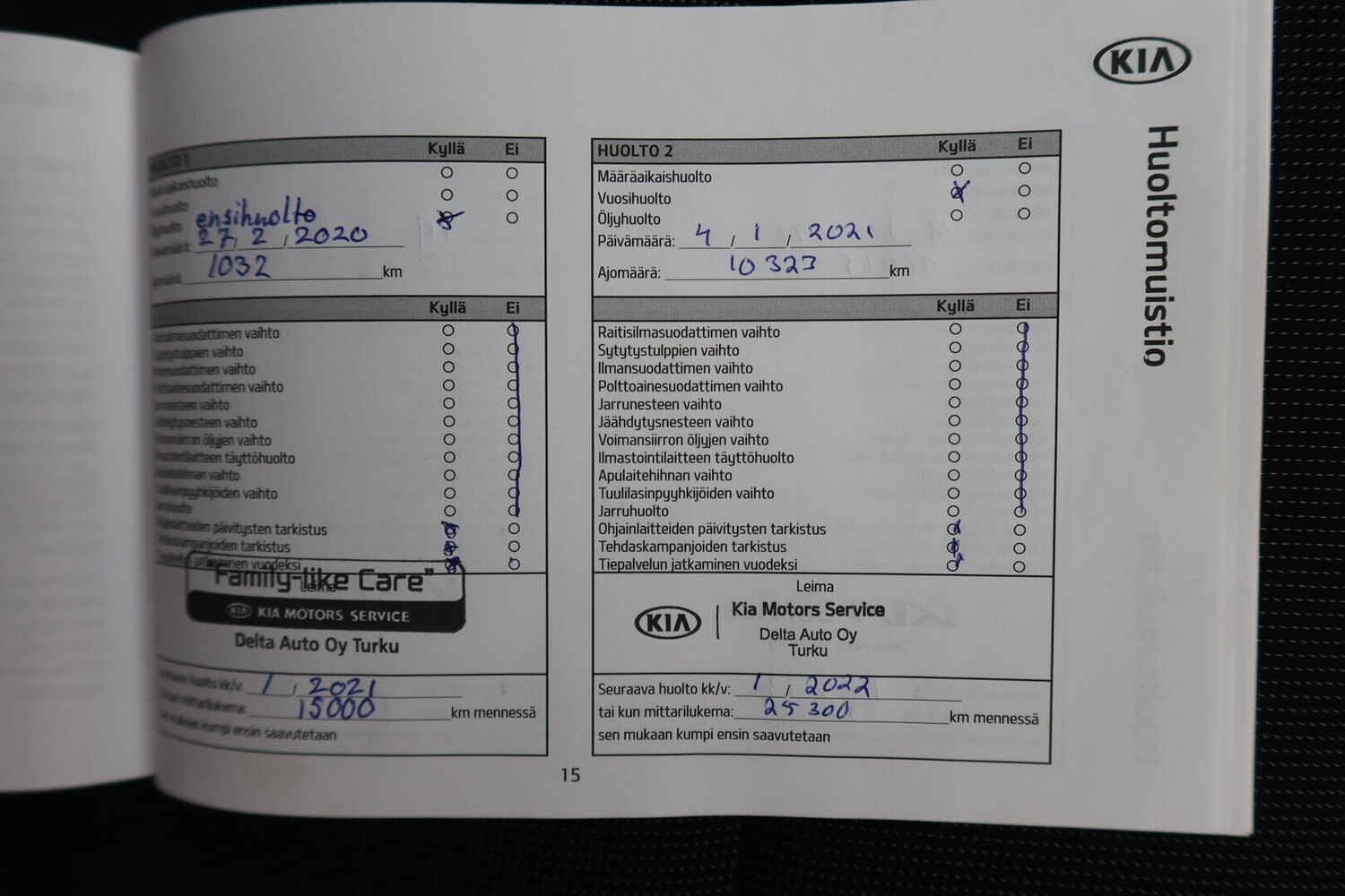 Kia Rio vaihtoauto