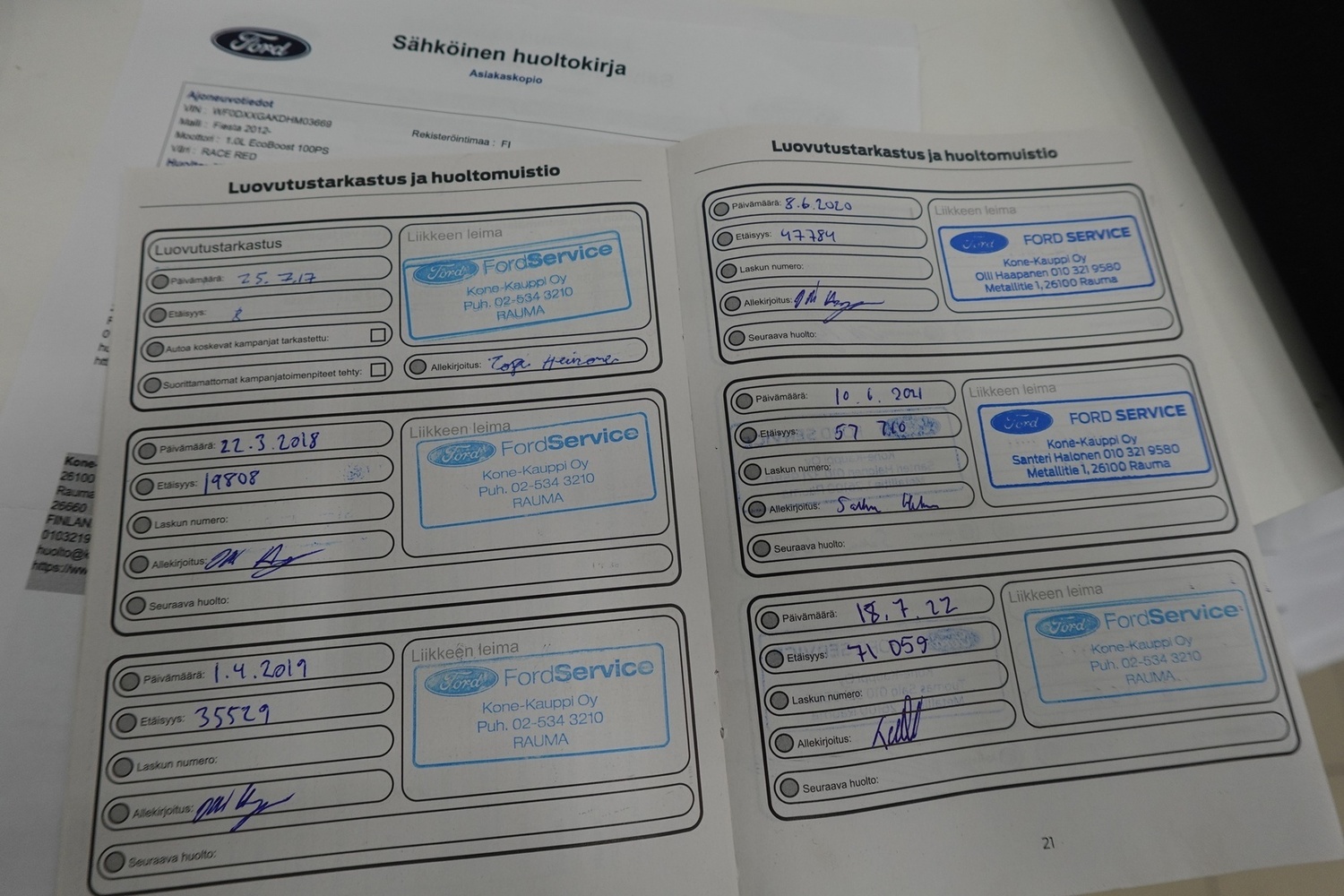 Ford Fiesta vaihtoauto
