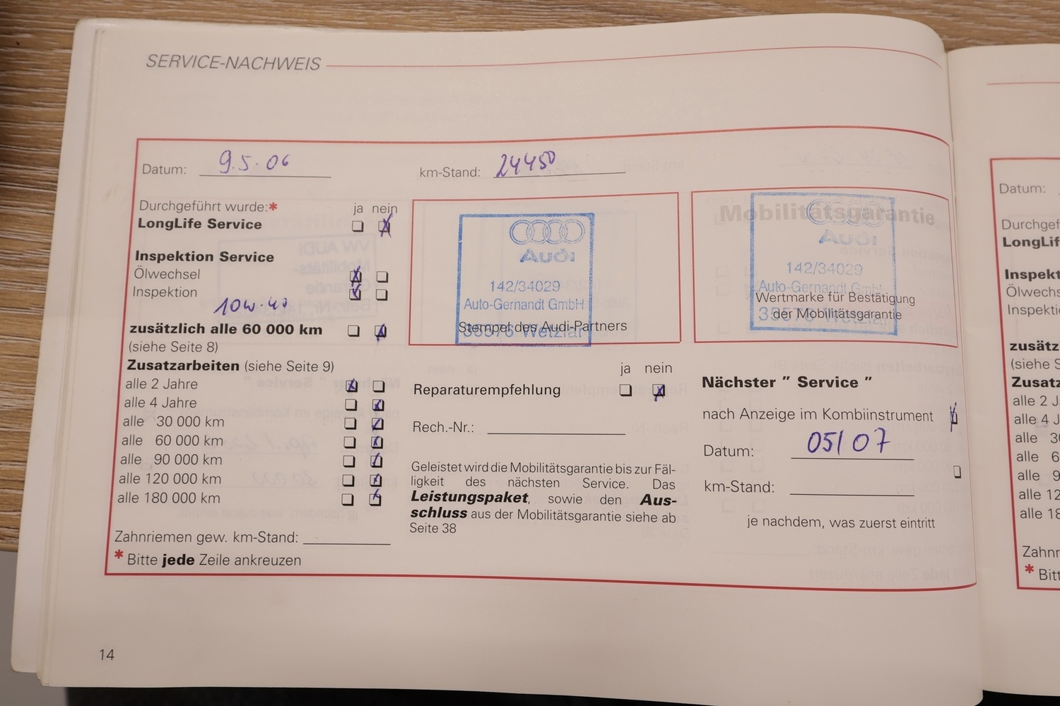 Audi A4 vaihtoauto