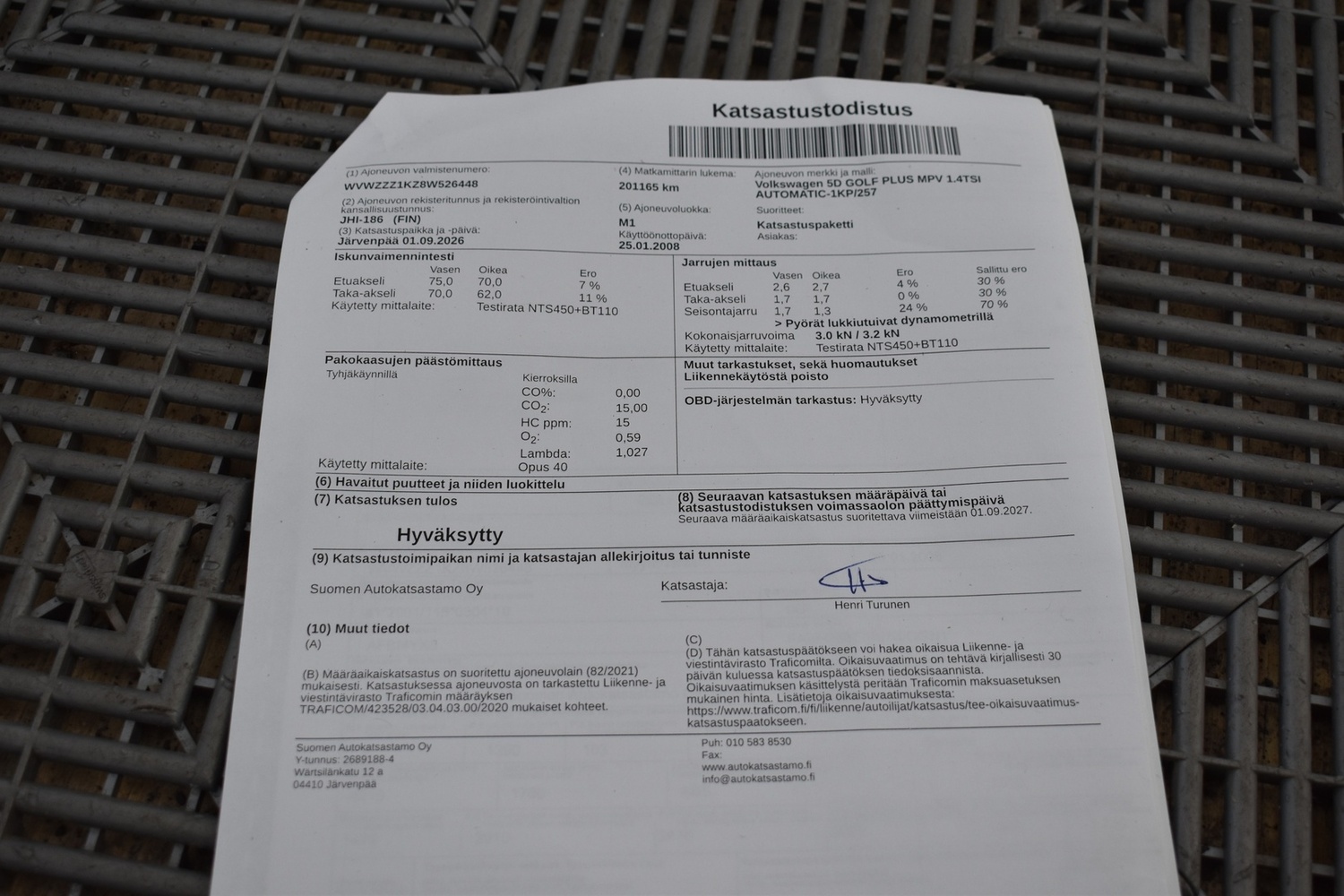 Volkswagen Golf Plus vaihtoauto