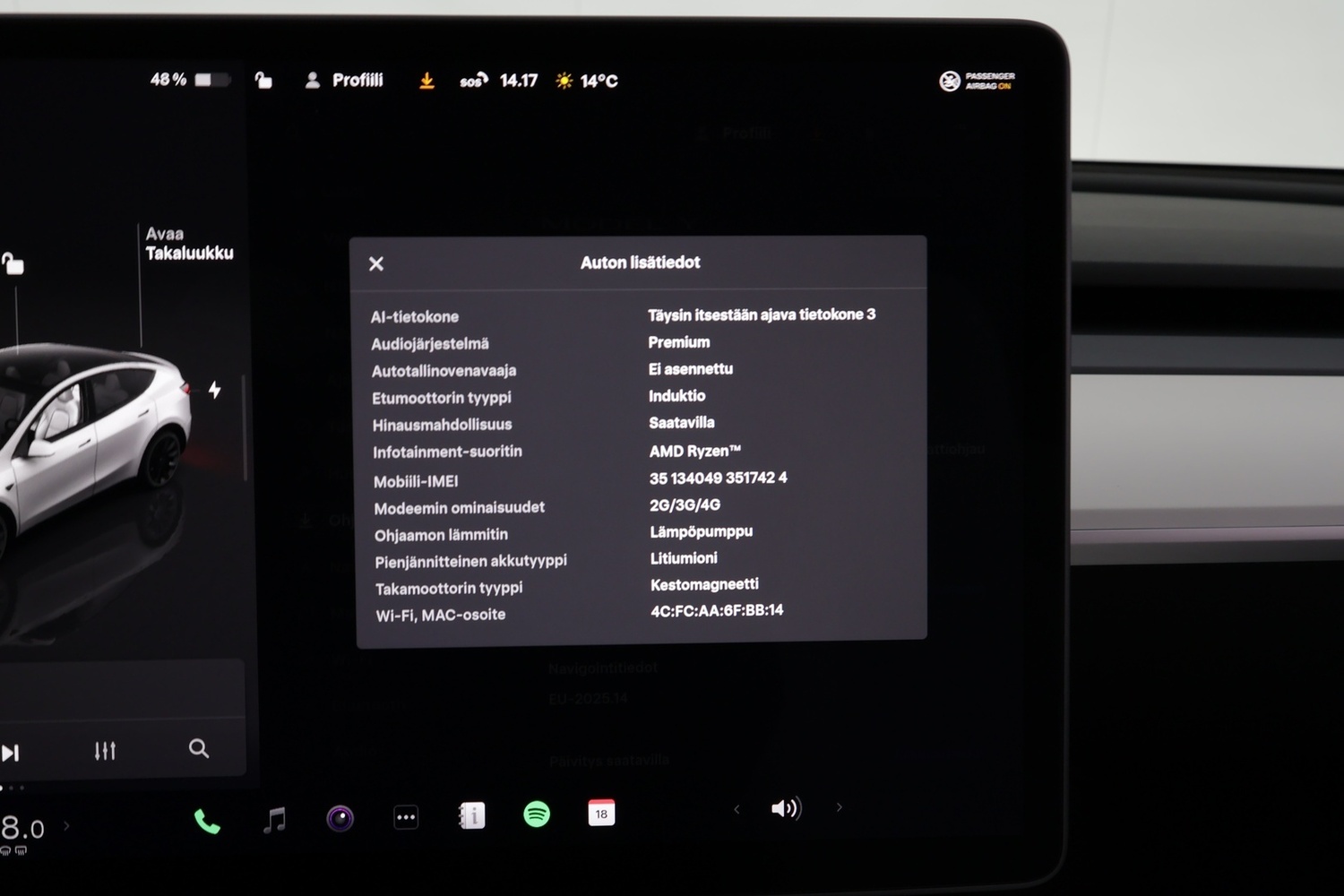 Tesla Model Y vaihtoauto