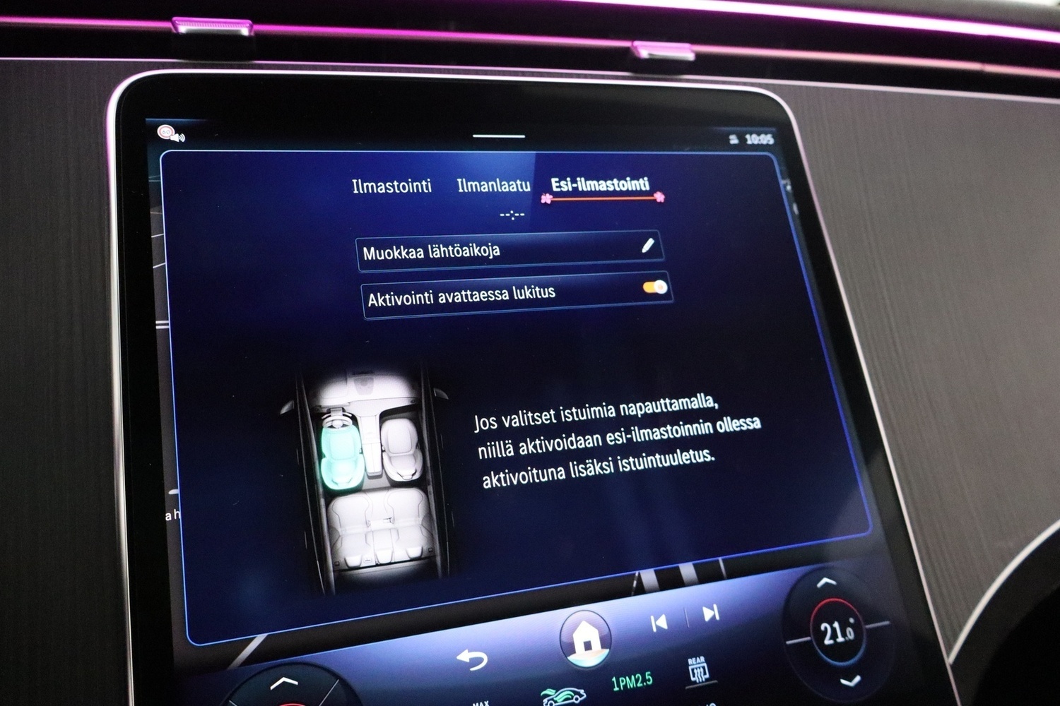 Mercedes-Benz EQE vaihtoauto