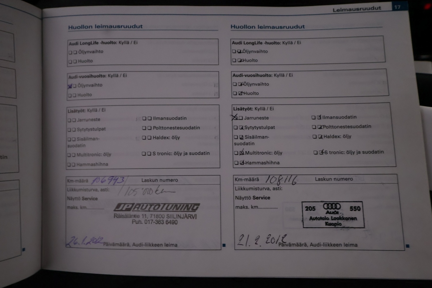 Audi S3 vaihtoauto