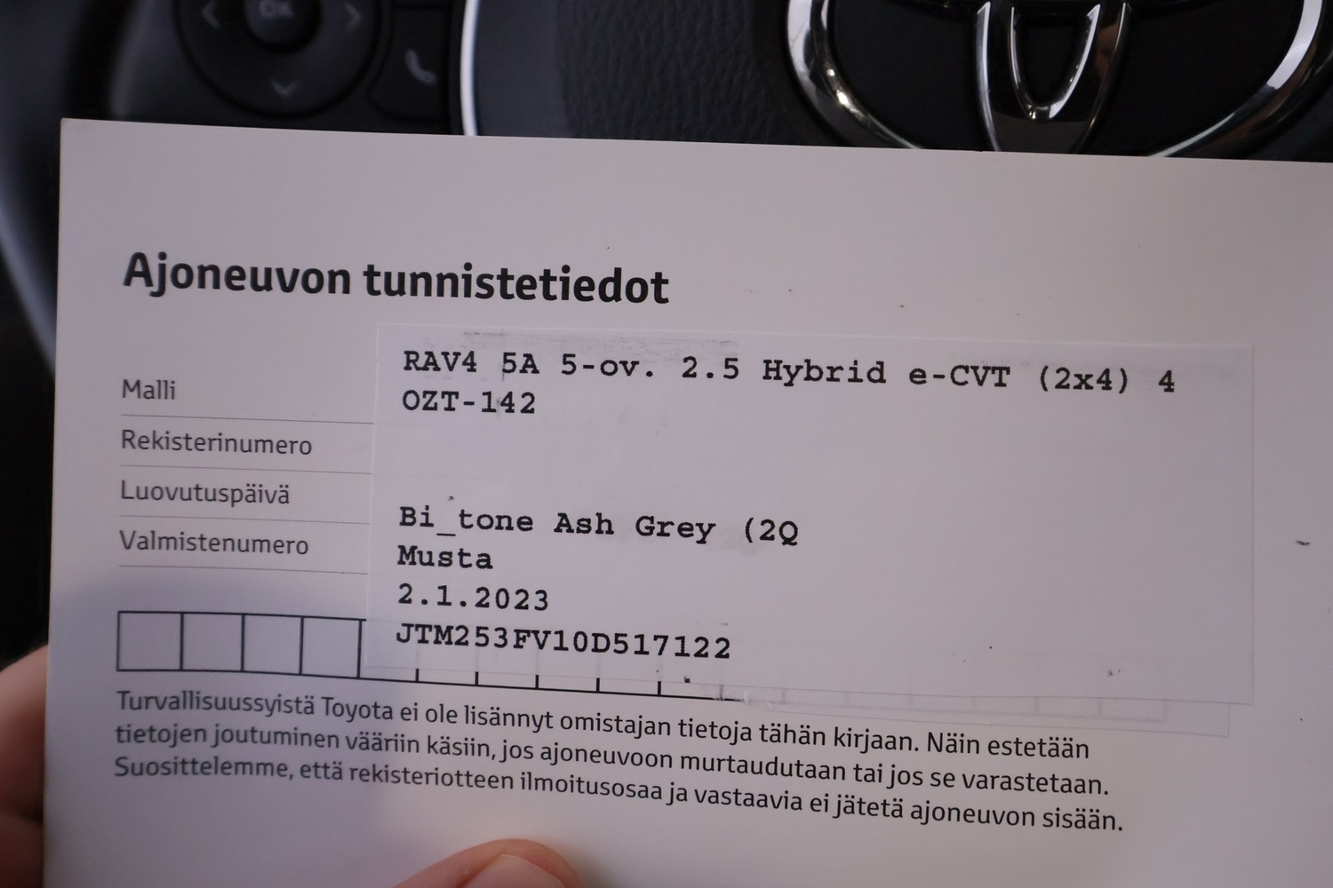 Toyota RAV4 vaihtoauto