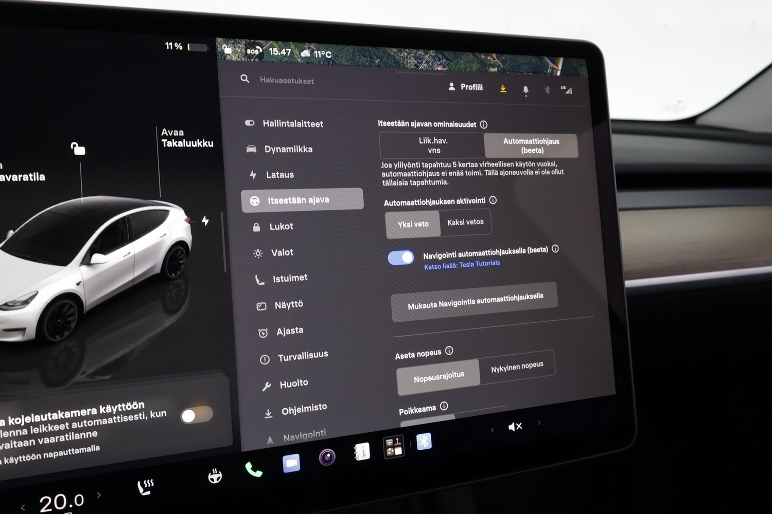 Tesla Model Y vaihtoauto