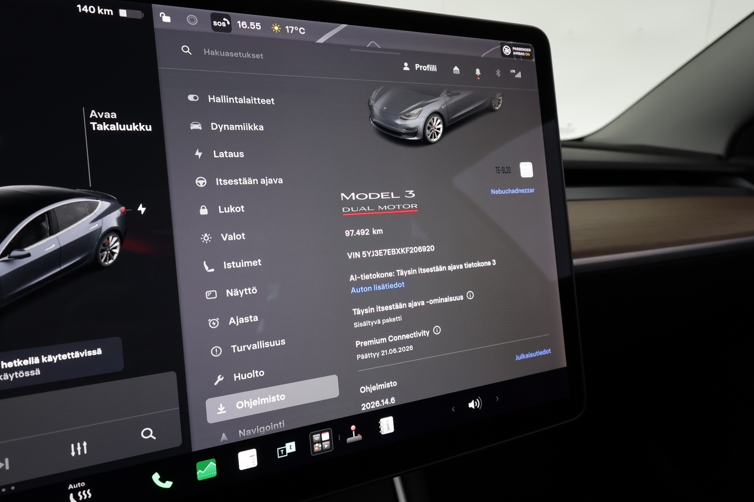 Tesla Model 3 vaihtoauto