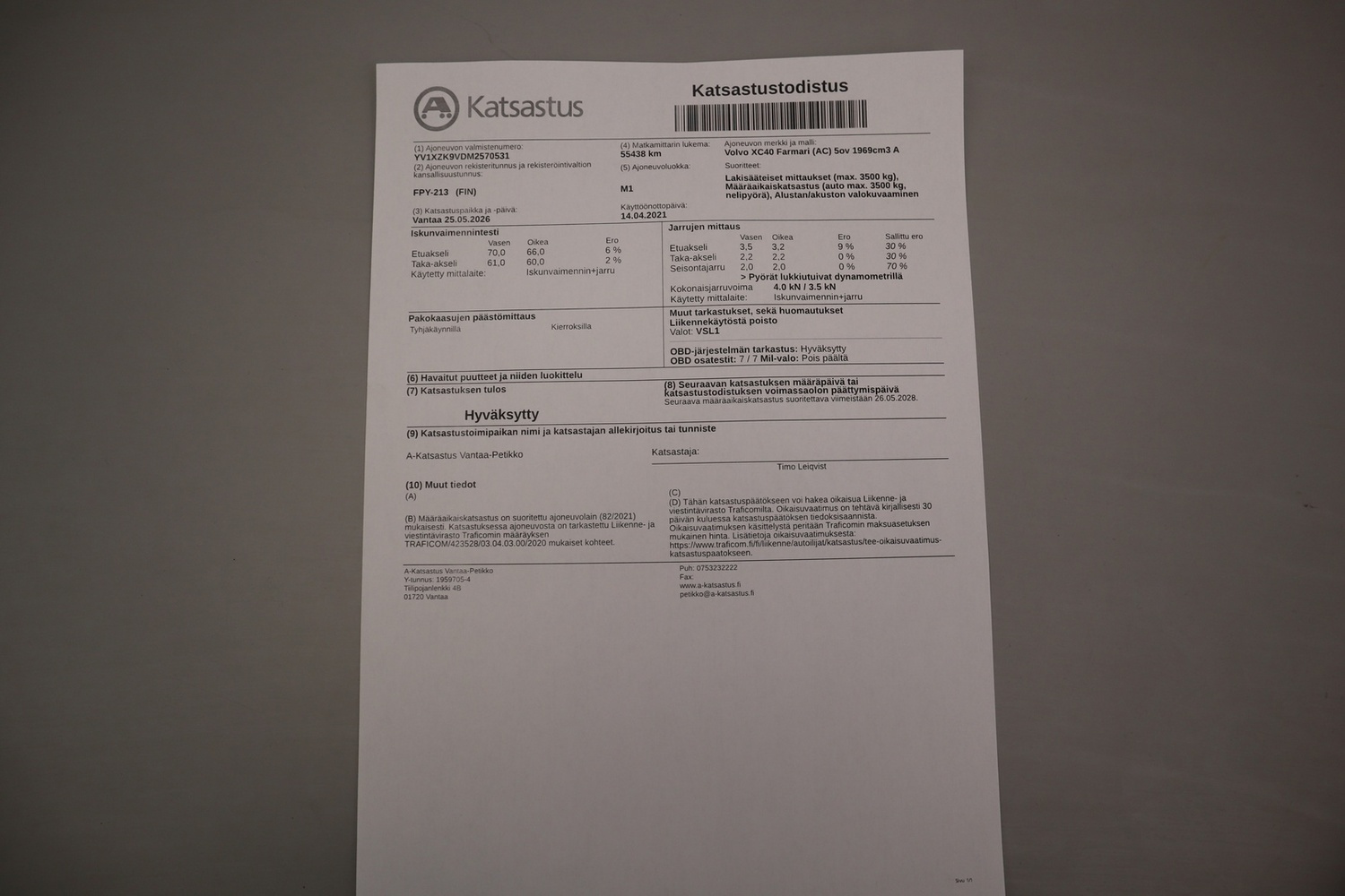 Volvo XC40 vaihtoauto