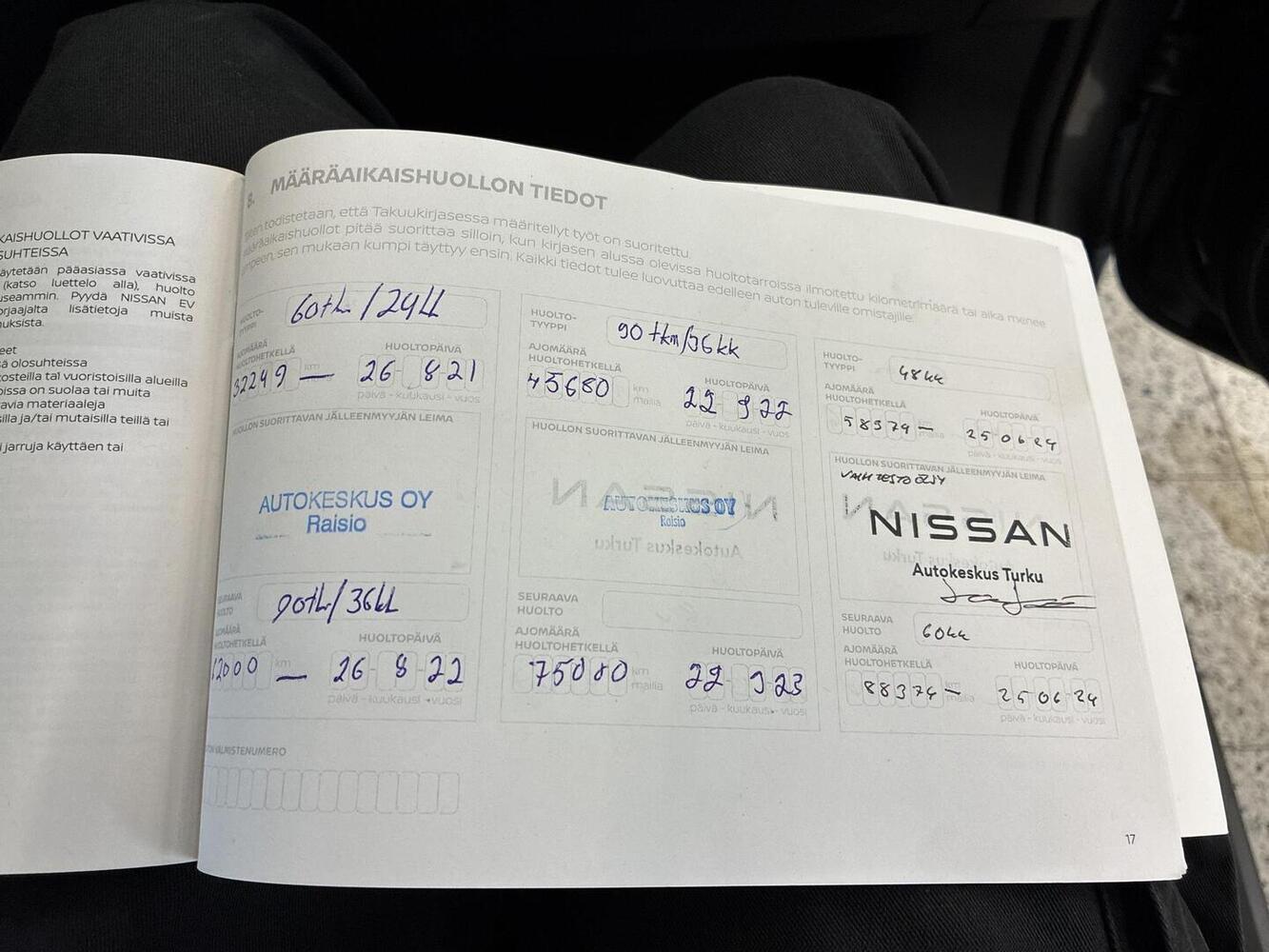 Nissan Leaf vaihtoauto