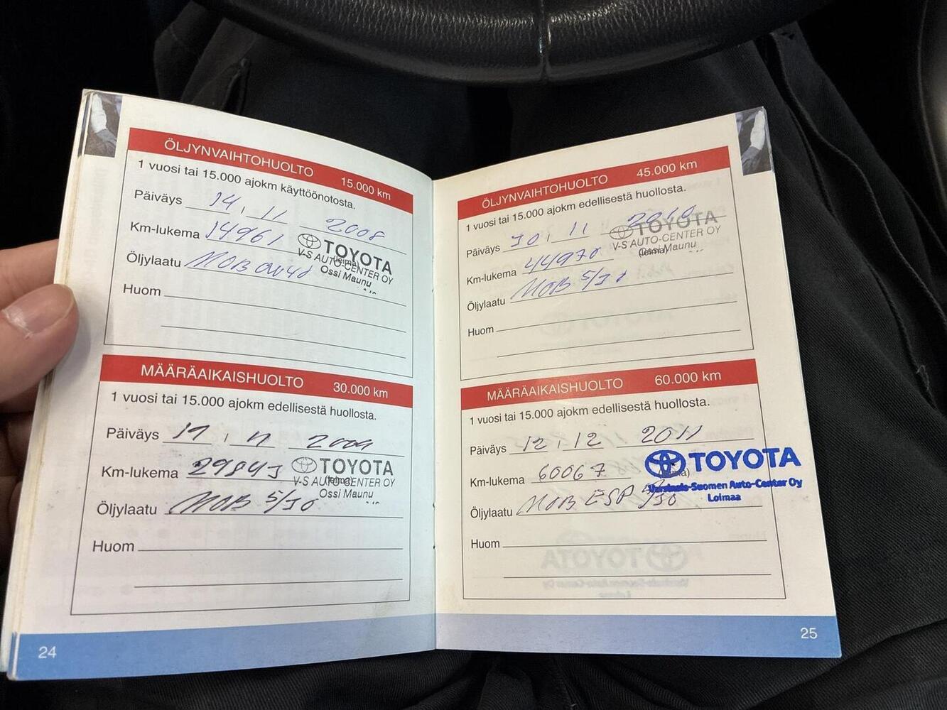 Toyota Avensis vaihtoauto