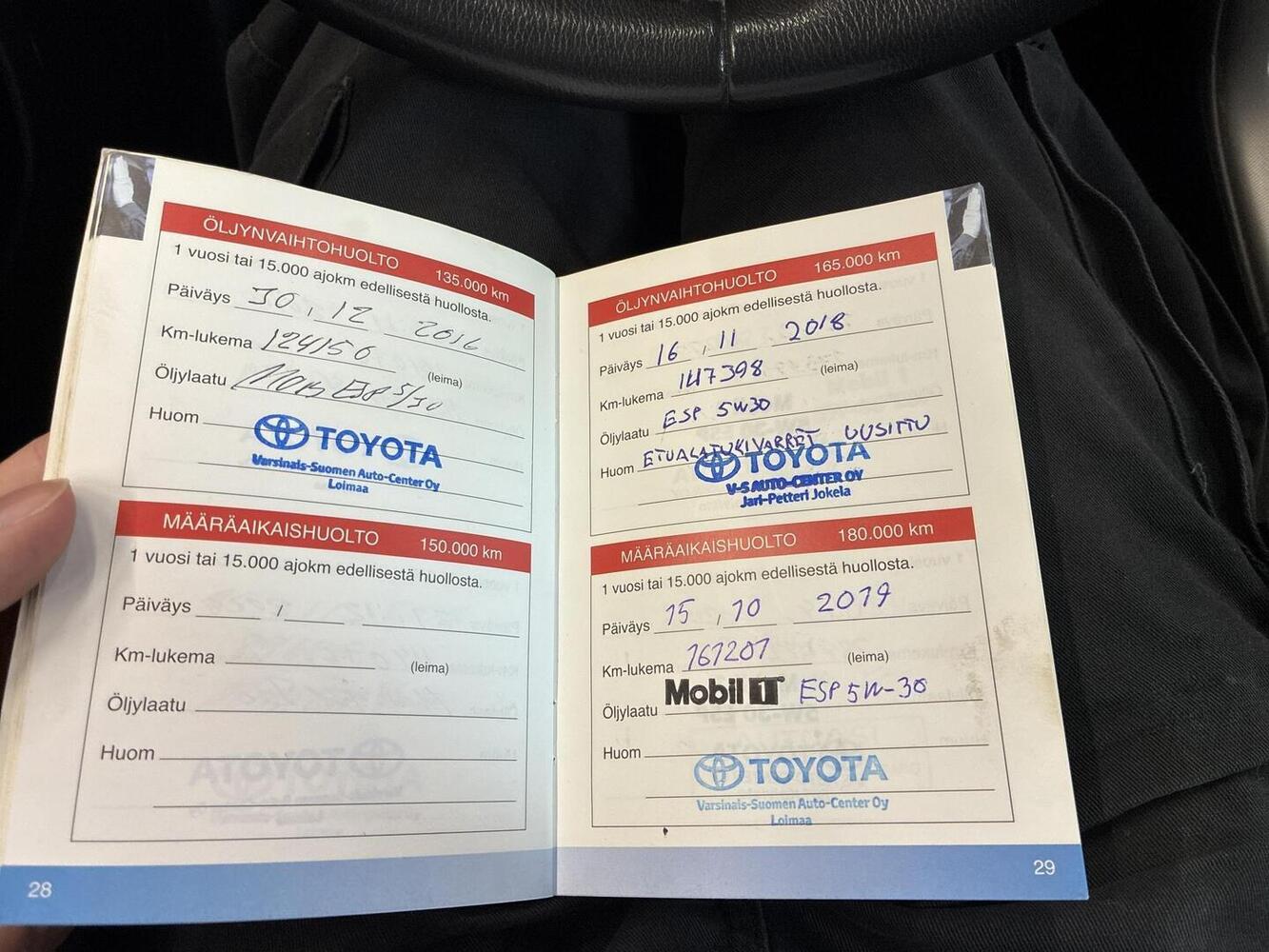 Toyota Avensis vaihtoauto