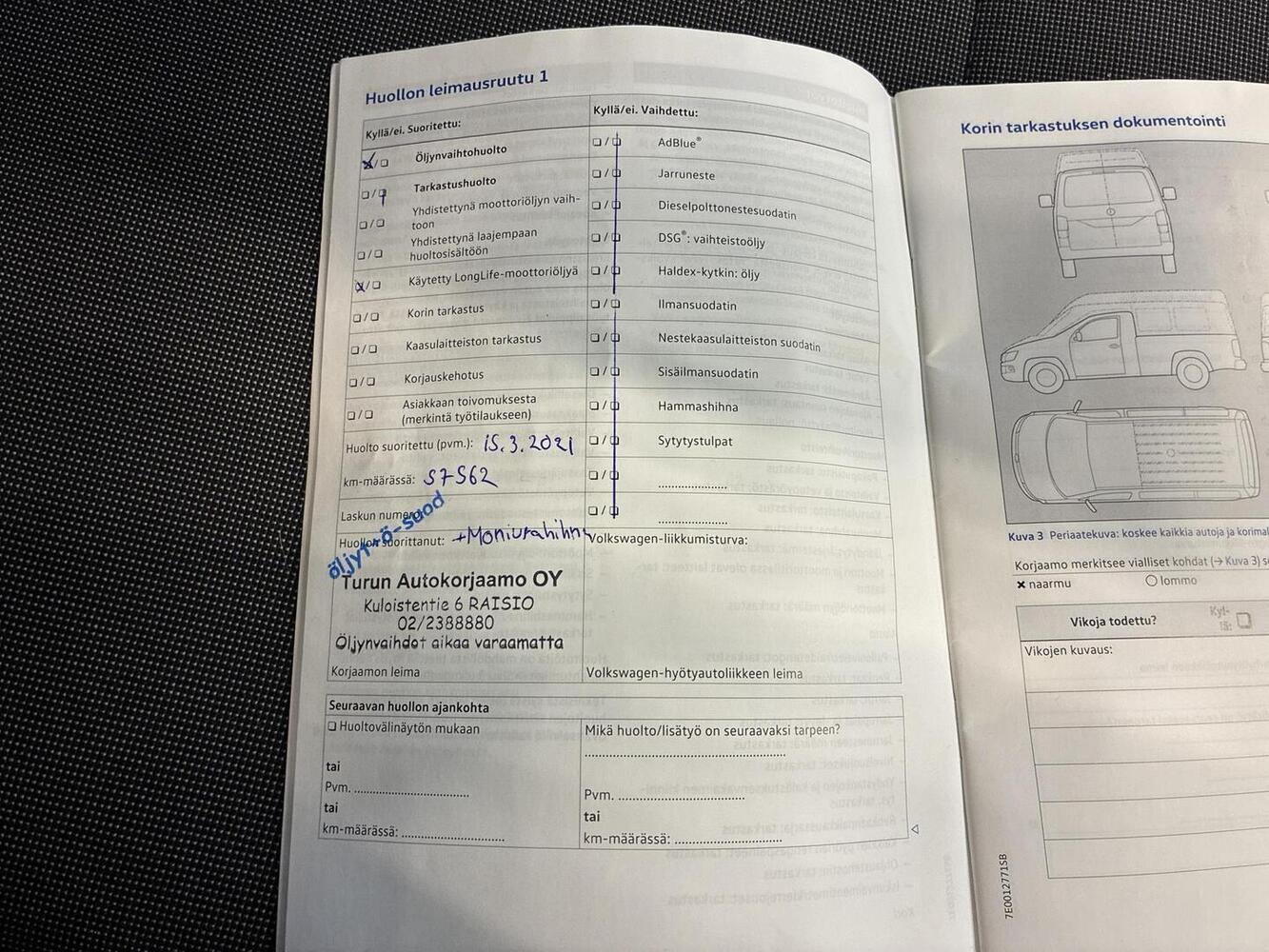 Volkswagen Transporter vaihtoauto