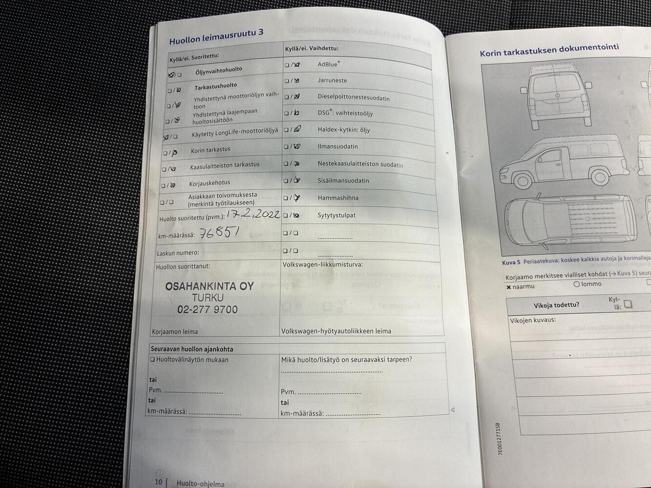 Volkswagen Transporter vaihtoauto