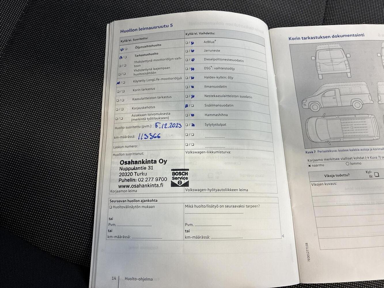Volkswagen Transporter vaihtoauto