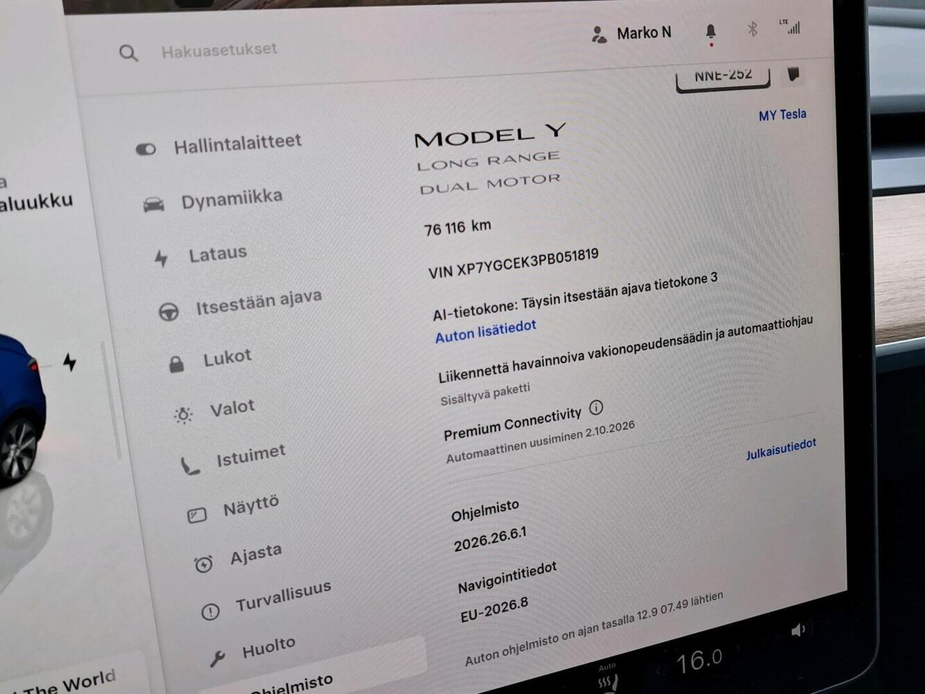 Tesla Model Y vaihtoauto